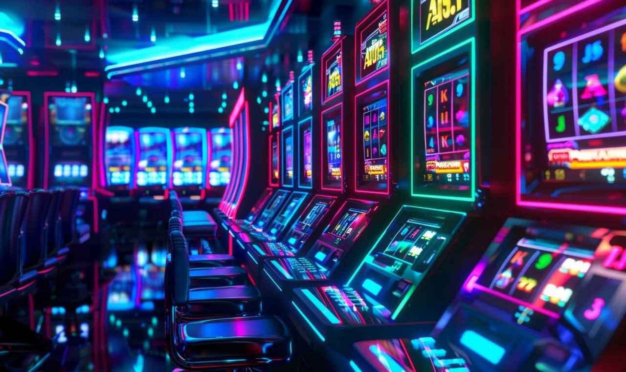 Panel fitur Slot Monster Triple kuning biru